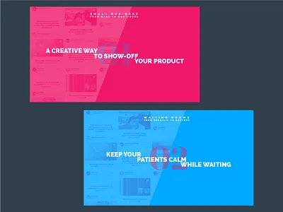 Use Case Presentation Deck branding card design flat material design presentation product design typography ui use case ux vibrant