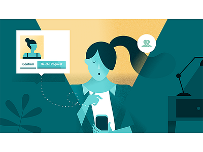 Facebook #2 friends lihgt phone request