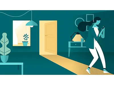 Facebook #3 door facebook light