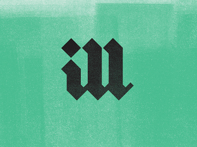 Blackletter IV blackletter color exploring i ill l lettering texture