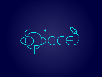 Space big bang black holes cosmos infinity logo designer rocket saturn space star