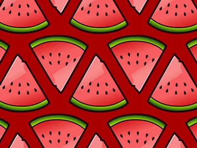 Watermelon Seamless Pattern background food free freebie pattern red seamless vector watermelon