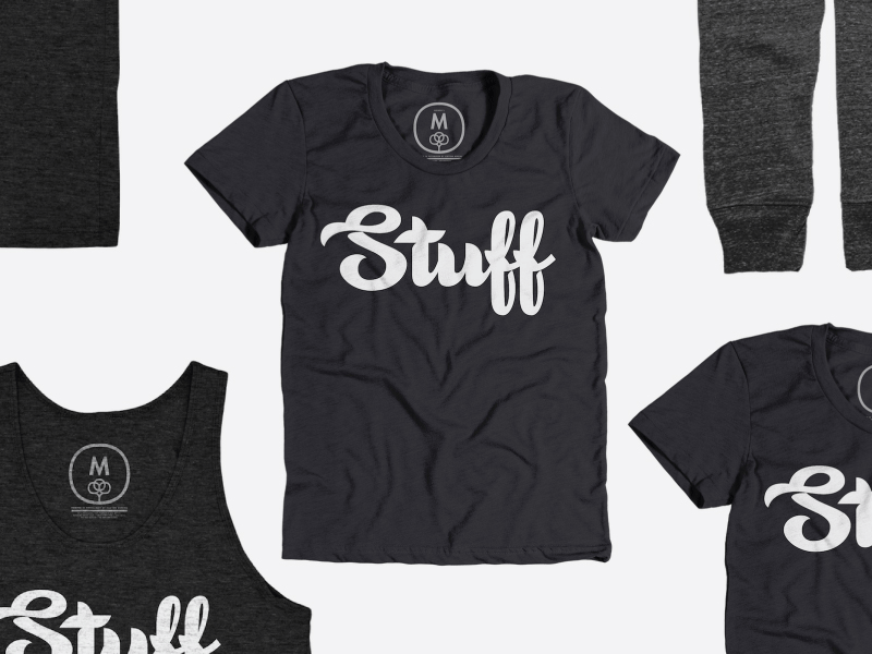 Buy Stuff buy cotton bureau lettering ligature s script script lettering shadow stuff typography