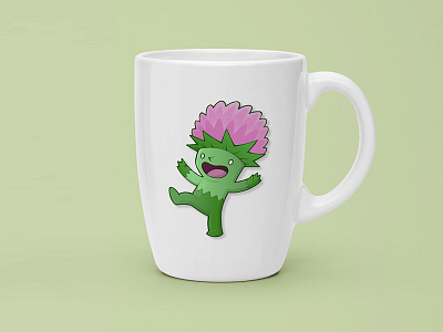 Flower Mascot flower mascot