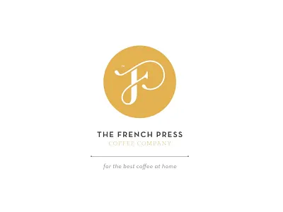 The French Press Coffee Co Kickstarter branding campaign coffee design french press kickstarter logo mug pattern