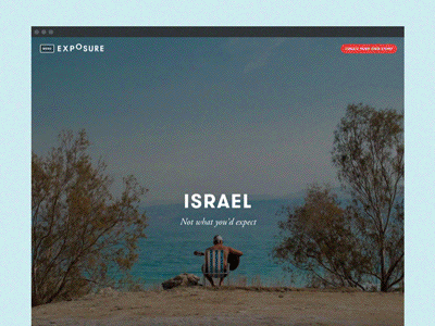 Exposure: Israel blog document experience exposure gif motion photo photography publish story travel write