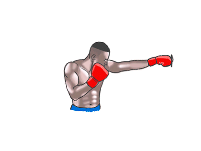 Boxer animation 2d after effect animate animation box boxer gif hit