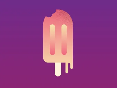 The season is upon us drip gradient popsicle summer