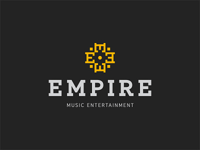 Empire empire entertainment event logo music planning