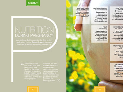 Magazine Spread editorial layout magazine