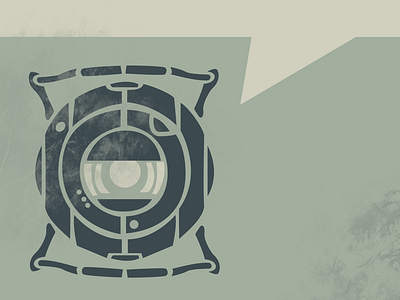 Portal Poster design illustration portal portal 2 poster wheatley