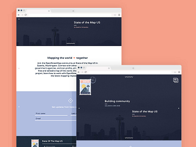[WIP] State of the Map US conference landing page sotm state of the map