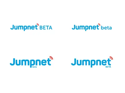 Jumpnet Beta Lockup WIP jumpnet lock up lockup logo logotype