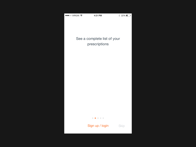 Walkthrough Clip animated animation clean ios onboarding walkthrough