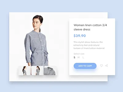 Product Card card fashion product card ui web