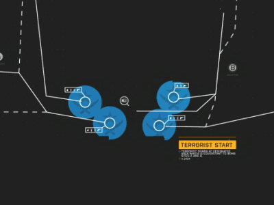 ESL Pro League interface elements after effects c4d capacity counterstrike cs:go design interface