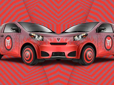 Scion art cars art car pattern scion