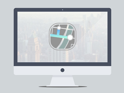 Mappingphilly Icon flat icon