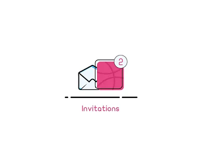 Invitations 2 .aep after animation design effects flat gif graphic motion ui ux web