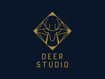 Deer Studio brand design icons lettering logo typo