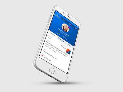 Profile screen for Travel App (WIP) ios mockup profile ui