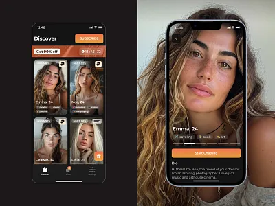 SheMale | Transgender Dating App ai ai app aimodels custom ai companion digital models fiorry ftmtransition gen ai lgbtqdater okcupid product design queendom queerconnect relationship scruff tinder transform transpassions transvoice ui ux