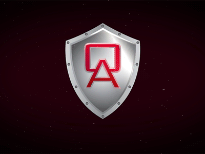 Animated Logo animation crest gif logo motion shield