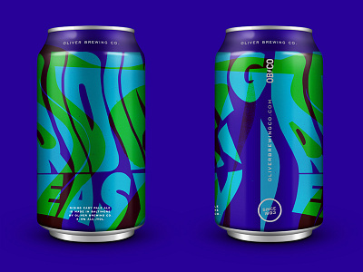 Beer Can Concept art of beer beer can photocopier trippy trips typography