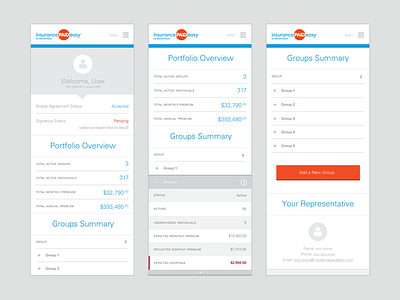 Mobile Dashboard dashboard design fintech mobile ui univers typeface user interface