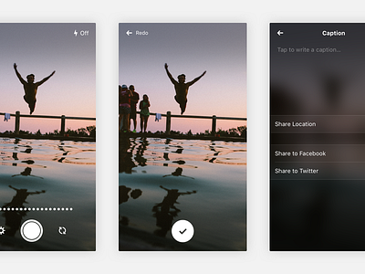 Dial - Capture Process app capture ios ui ux