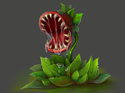 angry plant angry monster plants