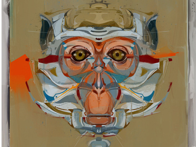 As Inspiration abstract animals background color creative design portrait