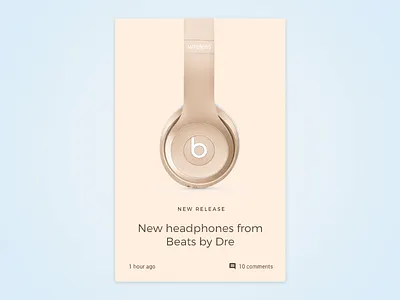 Nick Parker Daily UI #29 apple blog daily iphone news post projectcomet tags ui widget