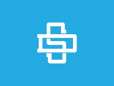 SD Monogram apparel brand fashion flat illustration letter logo monogram typography vector