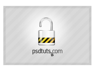 [2008] Padlock Icon icon lock metal padlock photoshop silver tutorial