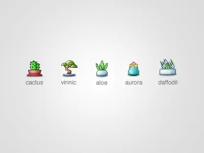 32 32plants 32px icons plants small