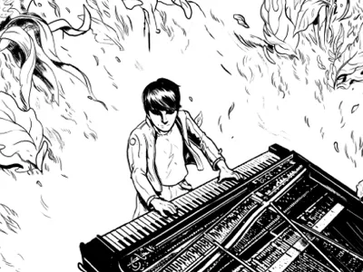 Growth art drawing illustration