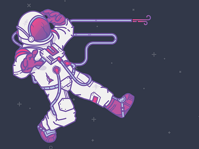 Spaceguy astronaut mesosphere space