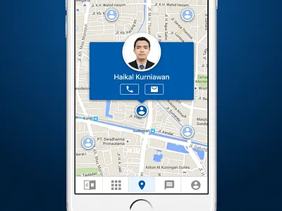 Finder finder gps location map person pointer pop up profile