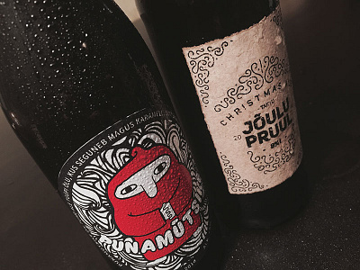 Craft beer beer label packaging