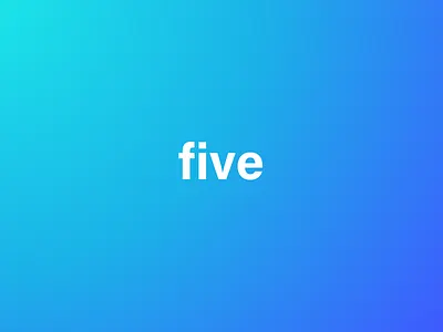 Five dribbble uploadstime