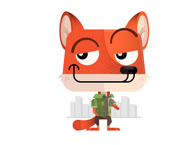 Nicholas P. character fox vector zootopia