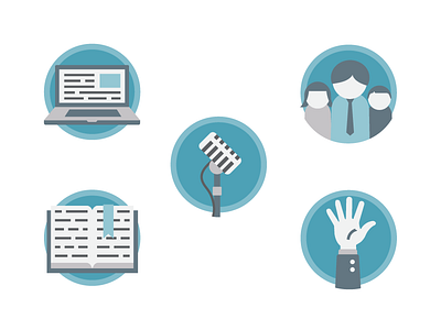 Inclusive Ed. Icons icons illustration macbook microphone not a bible