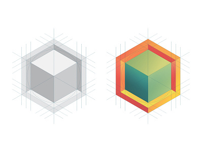 Alliance Soluciones black and white branding colors geometric gradients hexagon icon illustrator logo mr. bob pitch vector