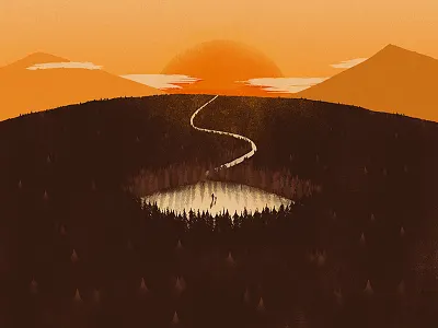 WHLEM - Single artwork art direction design illustration music silhouettes