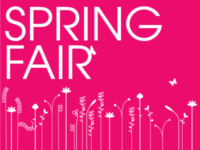 Spring Fair branding identity logo