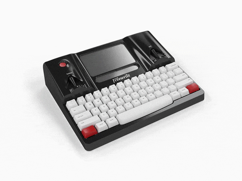 Freewrite - 3D Animation 3d 3ds animation c4d minimal slow motion