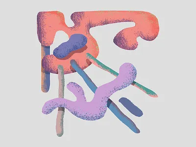 Shapes #3 art artwork colors forms shapes textures