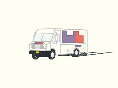 Peelin Out adobe blue ion bottles broken burn rubber charleston flat icon illustration illustrator trucks