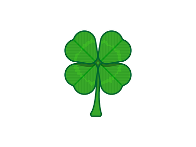 Four Leaf Clover clover four holiday icon illustration leaf leprechaun luck patrick spring st patricks day vector